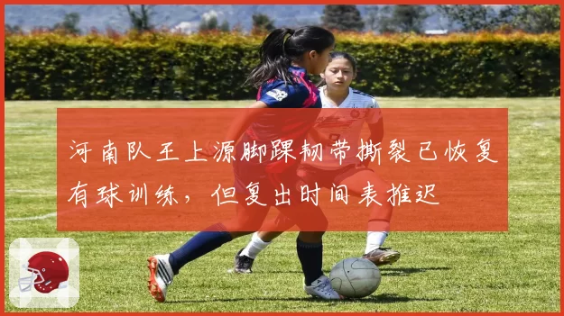 河南队王上源脚踝韧带撕裂已恢复有球训练，但复出时间表推迟